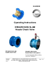 Preview for 1 page of ERHARD NON SLAM Operating Instructions Manual