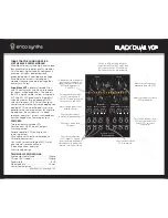 Erica Synths Black DUAL VCF Manual предпросмотр