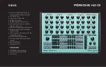 Предварительный просмотр 3 страницы Erica Synths PERKONS HD-01 User Manual