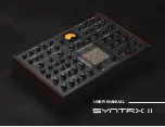 Erica Synths SYNTRX II User Manual preview