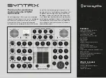 Preview for 1 page of Erica Synths SYNTRX Manual