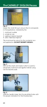 Preview for 22 page of ERICO Eritech Cadweld Manual