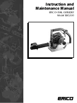 ERICO SBG200 Instruction And Maintenance Manual предпросмотр