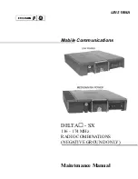 Ericsson GE LBI-31564A Maintenance Manual предпросмотр