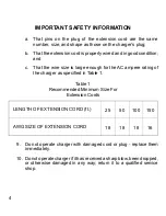 Preview for 4 page of Ericsson GE Monogram BML 161 53/20 Operator'S Manual