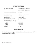 Preview for 6 page of Ericsson GE Monogram BML 161 53/20 Operator'S Manual