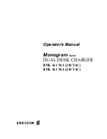 Preview for 1 page of Ericsson GE Monogram BML 161 54/1 Operator'S Manual