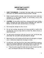 Preview for 3 page of Ericsson GE Monogram BML 161 54/1 Operator'S Manual