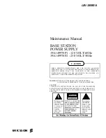 Ericsson 19A149978P1 Maintenance Manual предпросмотр