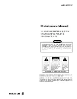 Ericsson 19A704647P1 Maintenance Manual предпросмотр