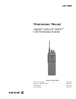 Ericsson AEGIS EDACS M-PA LBI-33056 Maintenance Manual предпросмотр