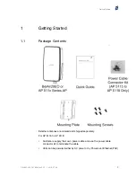 Предварительный просмотр 3 страницы Ericsson AP 511 Series Quick Install Manual