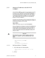 Preview for 41 page of Ericsson AXX 9100 CONNECT Quick Reference Manual