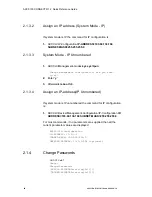 Preview for 42 page of Ericsson AXX 9100 CONNECT Quick Reference Manual