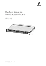 Ericsson Baseband 6620 Manual preview