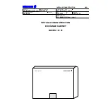 Preview for 1 page of Ericsson BDV BS 101 01 Installation Instructions Manual