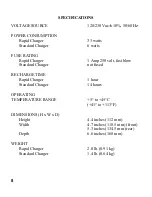 Предварительный просмотр 8 страницы Ericsson BML 161 59/024 Operator'S Manual