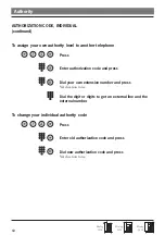 Preview for 62 page of Ericsson Dialog 3210 User Manual