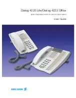 Предварительный просмотр 1 страницы Ericsson DIALOG 4220 User Manual