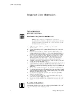 Предварительный просмотр 6 страницы Ericsson Dialog 4224 Operator User Manual