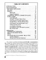 Предварительный просмотр 2 страницы Ericsson EDACS M-RK-II SCAN Operator'S Manual