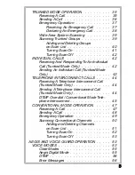 Предварительный просмотр 3 страницы Ericsson EDACS M-RK-II SCAN Operator'S Manual