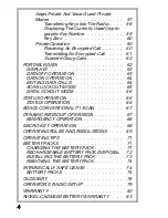 Предварительный просмотр 4 страницы Ericsson EDACS M-RK-II SCAN Operator'S Manual