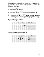 Preview for 75 page of Ericsson EDACS PRISM HP Operator'S Manual