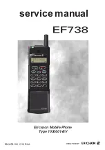 Ericsson EF738 Service Manual preview