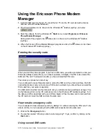 Preview for 6 page of Ericsson GC 75 Preliminary User Manual