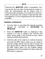 Предварительный просмотр 27 страницы Ericsson KH-500 Operator'S Manual