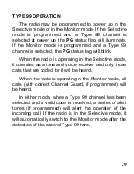 Предварительный просмотр 29 страницы Ericsson KH-500 Operator'S Manual