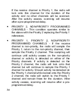 Предварительный просмотр 34 страницы Ericsson KH-500 Operator'S Manual