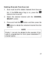 Предварительный просмотр 37 страницы Ericsson KH-500 Operator'S Manual