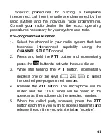 Предварительный просмотр 41 страницы Ericsson KH-500 Operator'S Manual