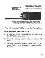 Предварительный просмотр 47 страницы Ericsson KH-500 Operator'S Manual