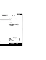 Предварительный просмотр 1 страницы Ericsson LBI-31919E Maintenance Manual