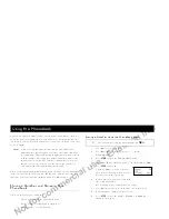 Preview for 36 page of Ericsson LX 588 User Manual