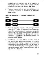 Предварительный просмотр 51 страницы Ericsson LZT-1872R1A Operator'S Manual