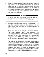 Предварительный просмотр 54 страницы Ericsson LZT-1872R1A Operator'S Manual