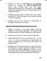 Предварительный просмотр 63 страницы Ericsson LZT-1872R1A Operator'S Manual