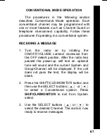 Предварительный просмотр 67 страницы Ericsson LZT-1872R1A Operator'S Manual