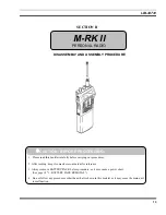 Preview for 13 page of Ericsson M-RK I Disassembly And Assembly