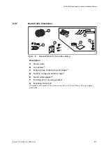 Предварительный просмотр 27 страницы Ericsson MINI-LINK AMM 1U-1 Installation Manual