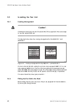 Предварительный просмотр 32 страницы Ericsson MINI-LINK AMM 1U-1 Installation Manual