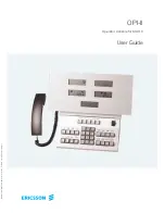 Предварительный просмотр 1 страницы Ericsson OPI-II User Manual