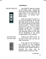 Preview for 7 page of Ericsson PCS Operator'S Manual