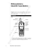 Предварительный просмотр 7 страницы Ericsson R250S (Hungarian) User Manual