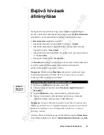 Предварительный просмотр 66 страницы Ericsson R250S (Hungarian) User Manual