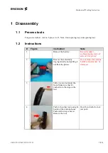 Предварительный просмотр 2 страницы Ericsson R320S Working Instruction